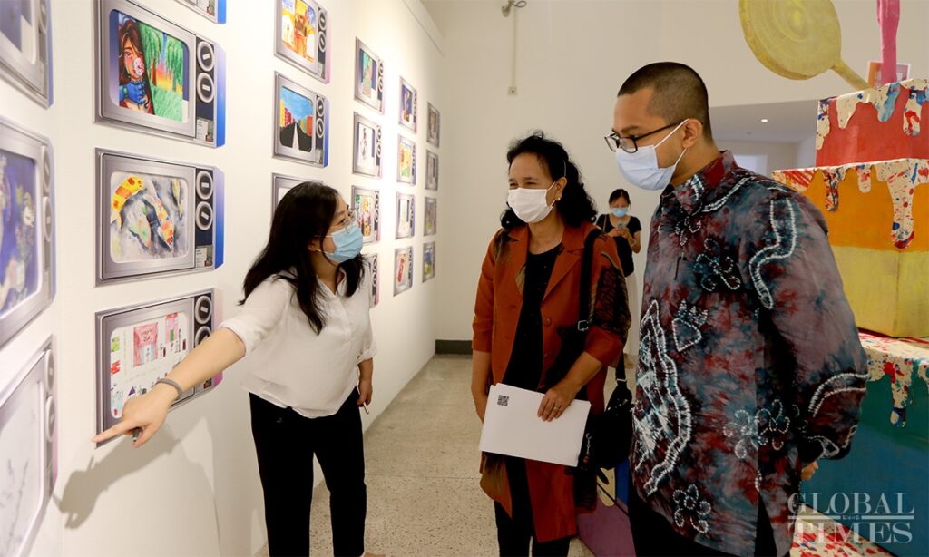 7th International Children’s Creative Art Exhibition Opens in Shanghai